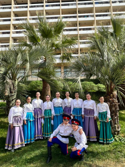 Участие в международном творческом фестивале «Призвание-Артист" в г Сочи