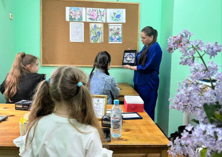 Открытый урок преподавателя художественного отделения Мосенцевой Ю.О.