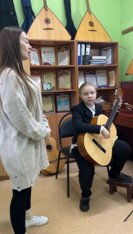 Открытый урок преподавателя по классу "Гитара" Стрела Е.А.