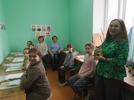 Открытый урок преподавателя художественных дисциплин Трифоновой Е.И.