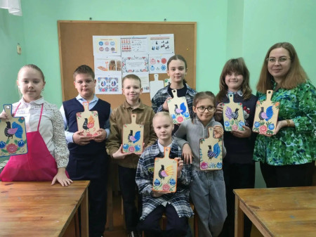 открытый урок преподавателя художественного отделения Трифоновой Евгении Ивановны